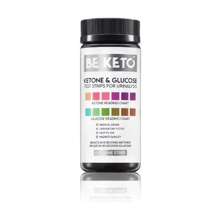 Keton- und Glukosemessgeräte 100 Einheiten