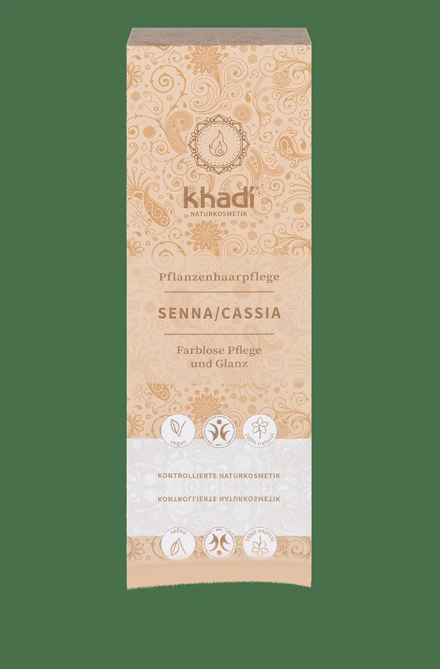 Khadi Pflanzenhaarfarbe Senna/Cassia