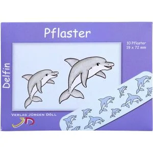 KINDERPFLASTER Delfin Briefchen 10 St