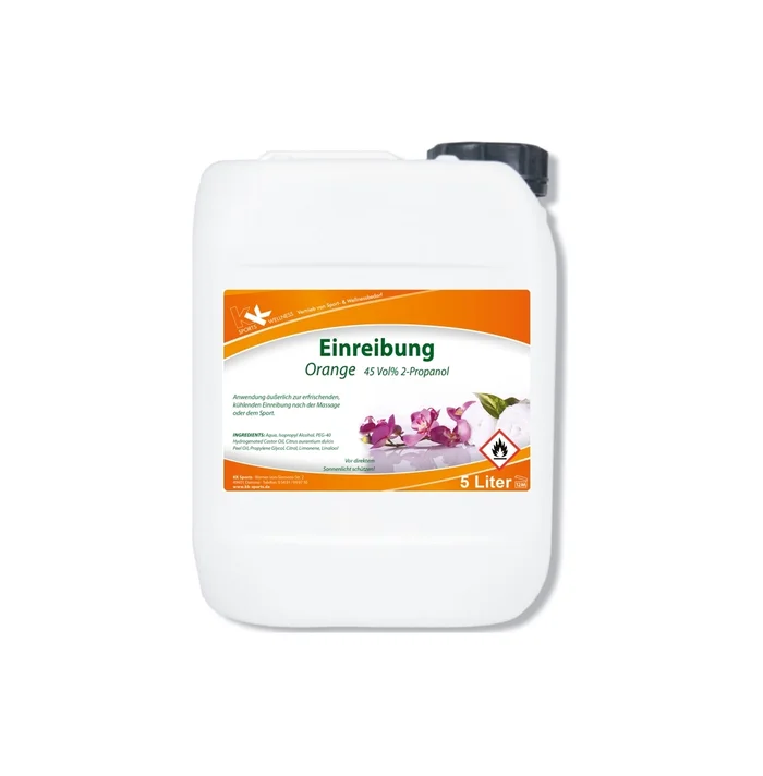KK Einreibung Orange (45 Vol.%) 5 Liter Kanister