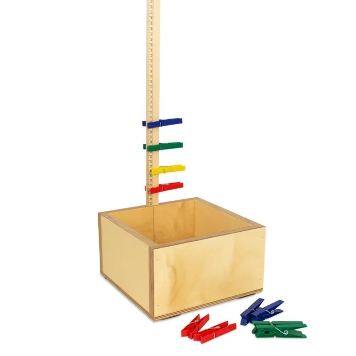 Klammer-Steck-Spiel aus Holz