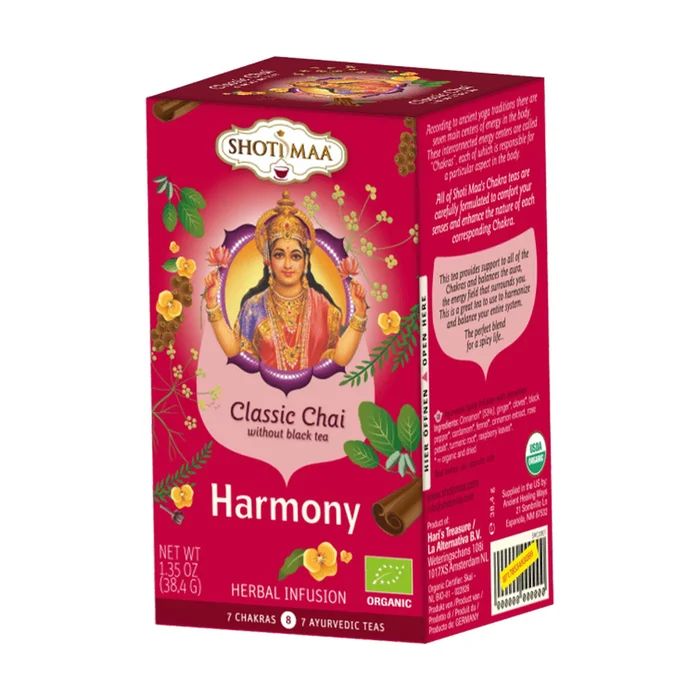Klassischer Chai Tee – Harmonie 16 Infusionsbeutel à 2G