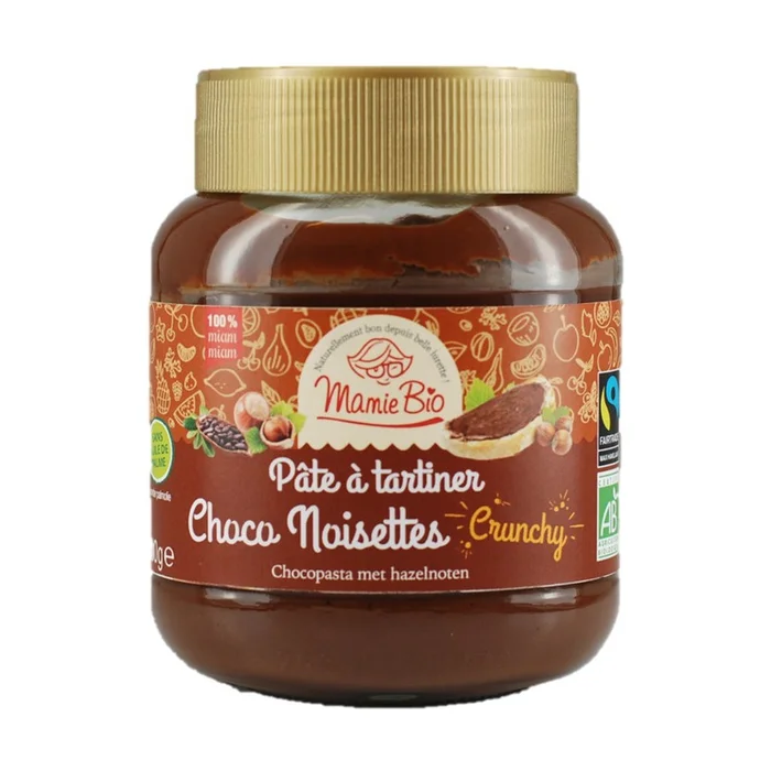 Knuspriger Haselnussschokoladenaufstrich 350 G