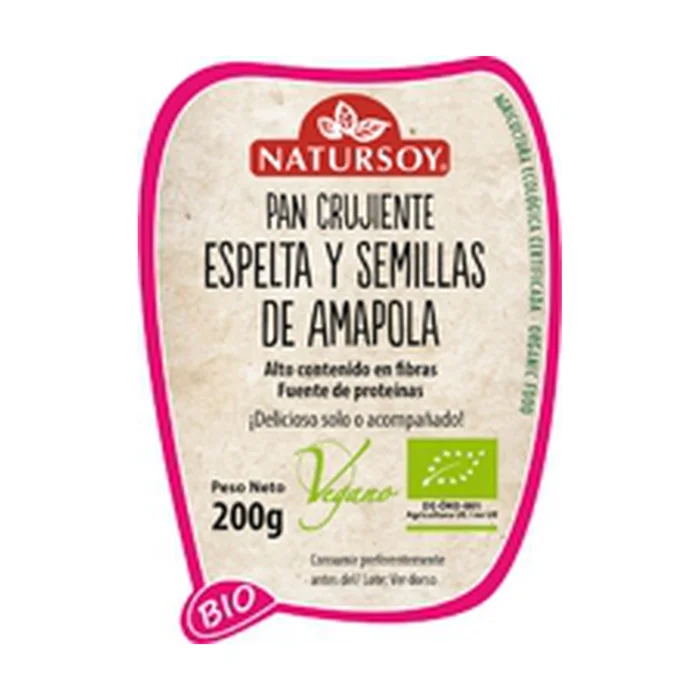 Knuspriges Dinkelmohnbrot 200 G