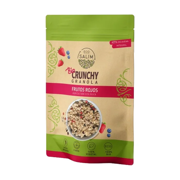 Knuspriges granola rote früchte bio 250 G