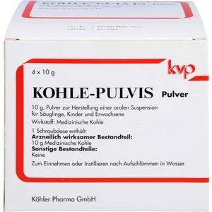 KOHLE pulvis Pulver 4X10 g