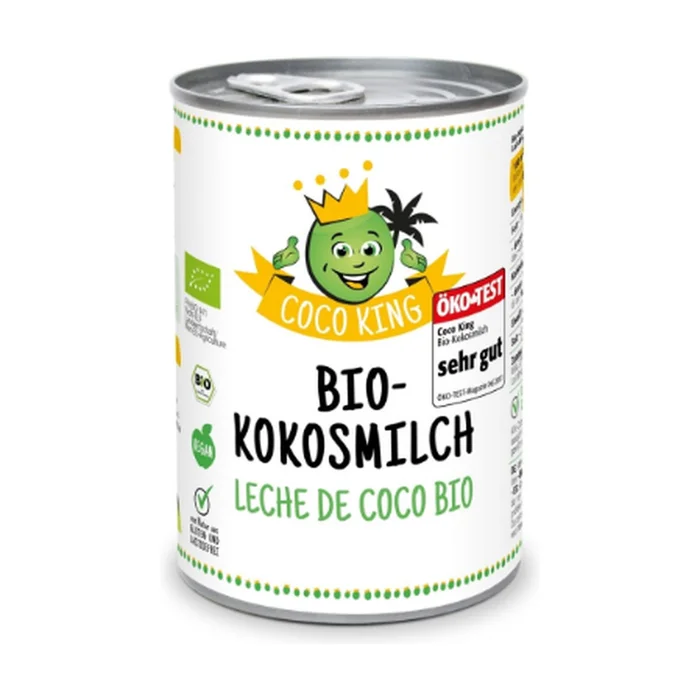 Kokosmilch Bio Coco King 400 ml (Kokosnuss)