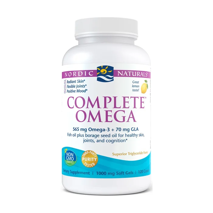 Komplette Omega, 565 mg Zitrone 120 Perlen