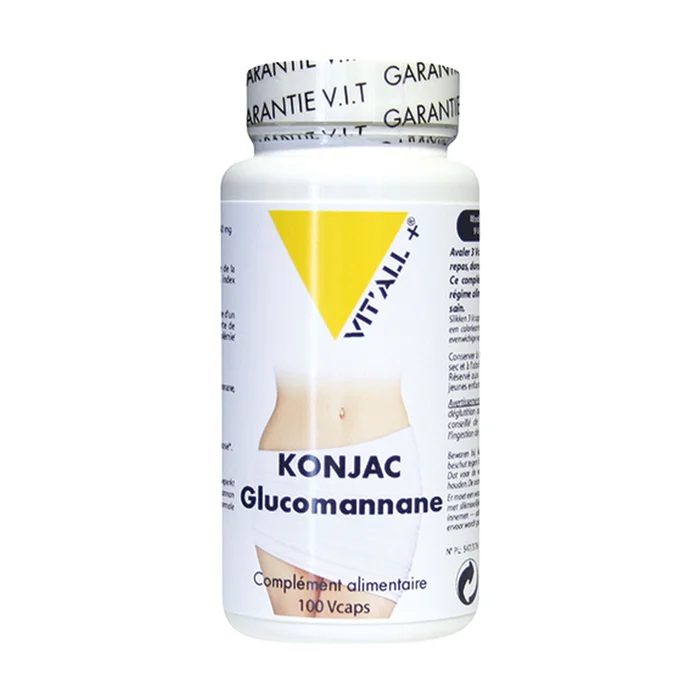 Konjac Glucomannan 500 mg 100 Kapseln