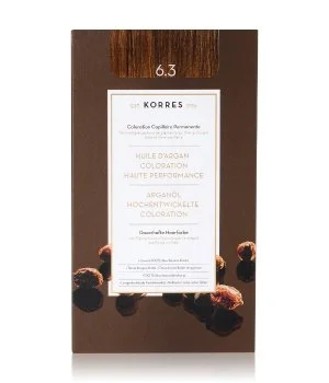 KORRES Arganöl Hochentwickelte Haarcoloration Golden Honey Dark Blonde / Dunkelblond Gold 6-3 Haarfarbe