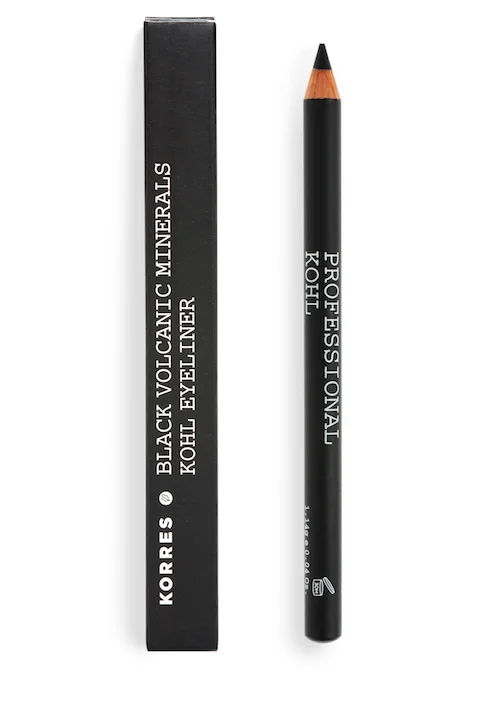 Korres Black Volcanic Minerals Kohl Eyeliner-Stift Black