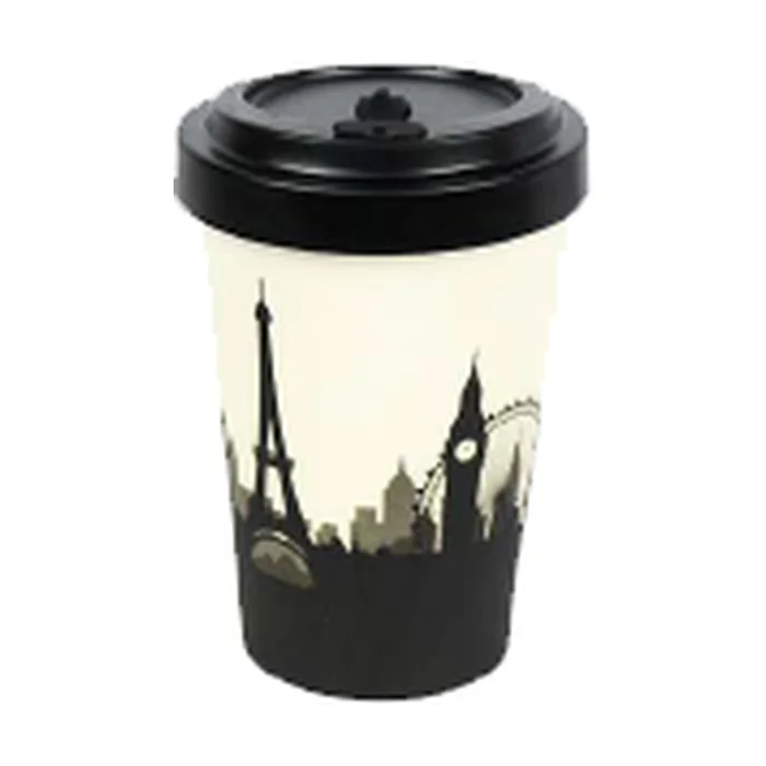 Kosmopolitischer Bambusbecher 400 ml