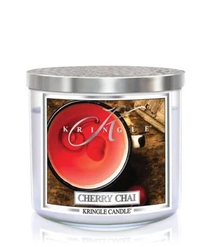 Kringle Candle Soy Jar Cherry Chai Duftkerze
