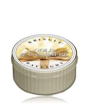Kringle Candle Soy Jar Gold & Cashmere Duftkerze