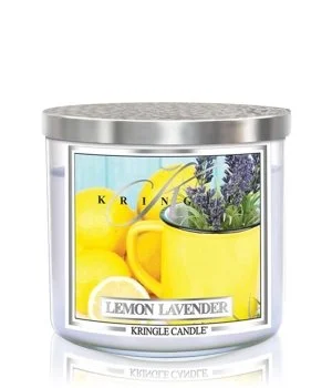 Kringle Candle Soy Jar Lemon Lavender Duftkerze
