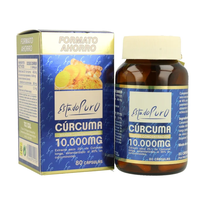 Kurkuma 10.000 mg 80 Gemüsekapseln