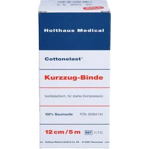 KURZZUGBINDE Cottonelast 12 cmx5 m 1 St