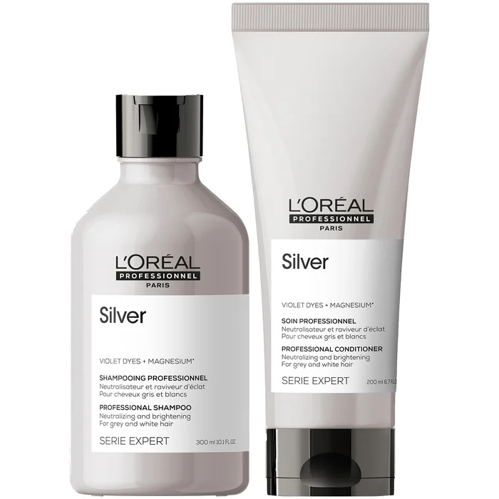 L’Oréal Professionnel Silver Shampoo and Conditioner Duo