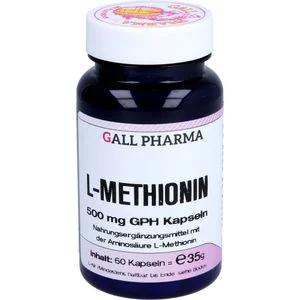 L-METHIONIN 500 mg Kapseln 60 St