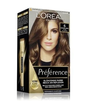 L’Oréal Paris Préférence Nr. 6 – Natur Hellbraun Haarfarbe