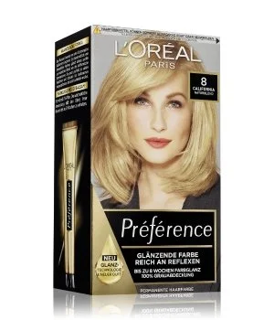 L’Oréal Paris Préférence Nr. 8 – Naturblond Haarfarbe