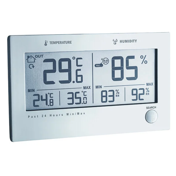 Labbox Digitales Thermohygrometer mit Fernsensor