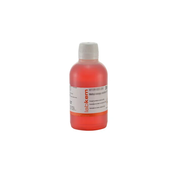 Labbox Methyl orange, solution 0.04 % 250 ml