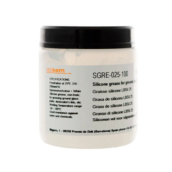 Labbox silicone grease for standard grinders, LBSil 25, 100 g