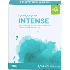 LACTOBACT INTENSE magensaftresistente Kapseln 20 St