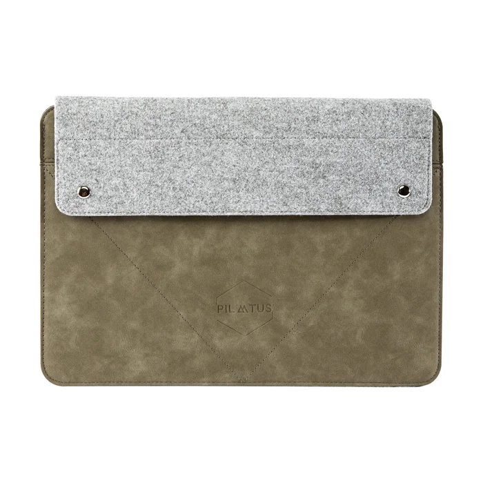 Laptophülle 13,3″ klassisch grün 1 Einheit