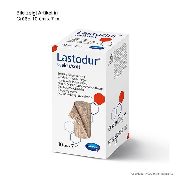 Lastodur weich/soft Langzugbinde 7 m x 6 cm