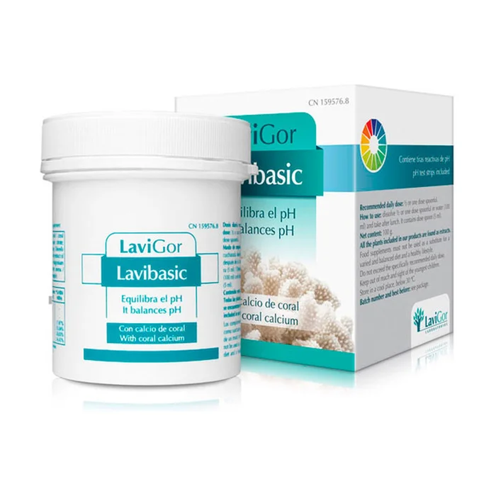 Lavibasic 100 gr + PH Teststreifen