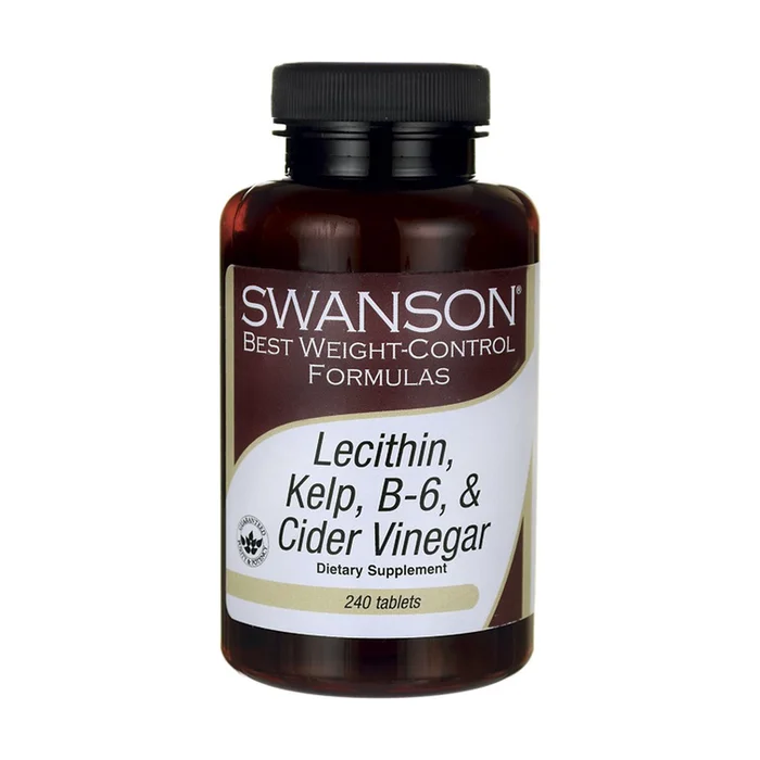 Lecithin, Seetang, B-6 und Apfelessig 240 Tablets