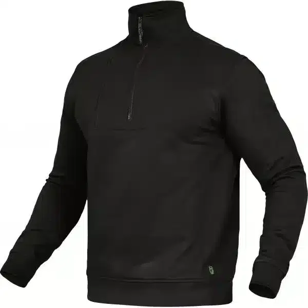 Leibwächter Zip-Sweater Paul | schwarz | FLEXR05