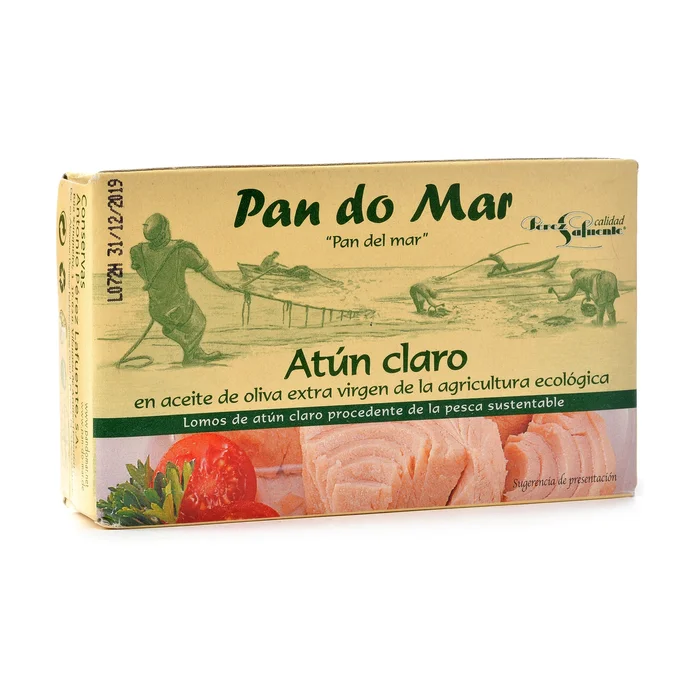 Leichter Thunfisch in Bio-Olivenöl 120 G