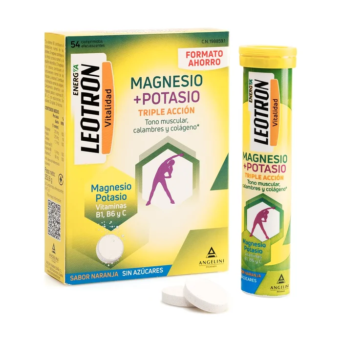 Leotron Magnesium + Kalium 54 Brausetabletten