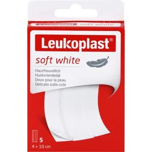 LEUKOPLAST soft Pflaster 4×10 cm 5 St