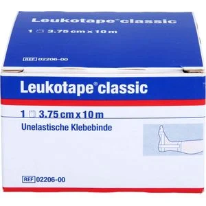 LEUKOTAPE Classic 10mx3,75cm weiß 1 St