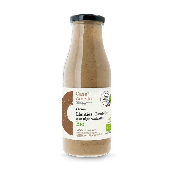 Linsencreme mit Bio-Wakame-Algen 500 ml