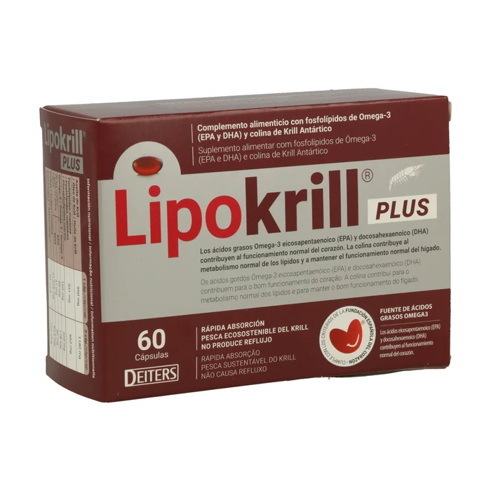 Lipokrill Plus 60 Kapseln