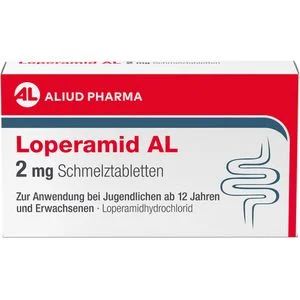 LOPERAMID AL 2 mg Schmelztabletten 6 St