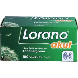 LORANO akut Tabletten 100 St