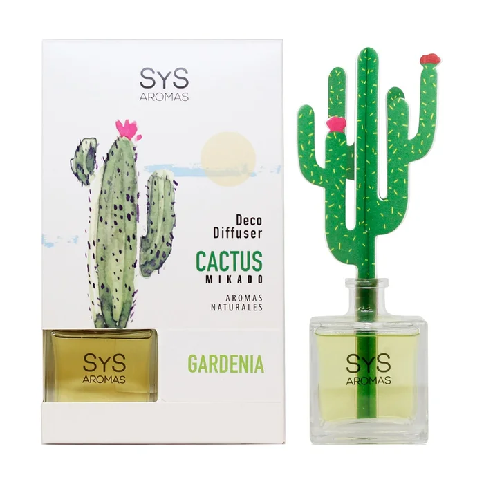 Lufterfrischer sys Diffusor Kaktus Gardenie 90 ml