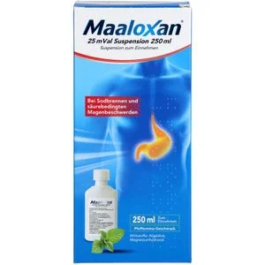 MAALOXAN 25 mVal Suspension 250 ml