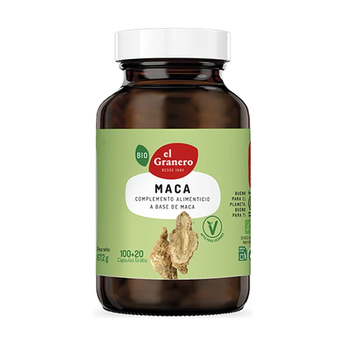 Maca Bio 120 Gemüsekapseln à 560mg