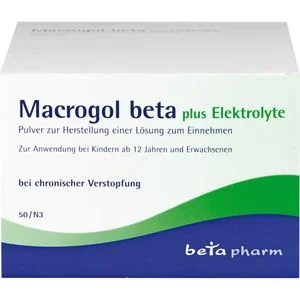 MACROGOL beta plus Elektrolyte Pulver 50 St