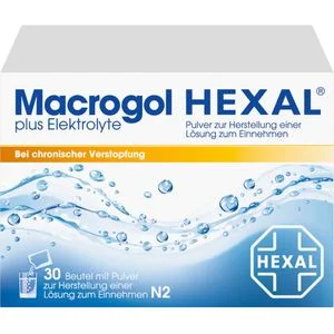 MACROGOL HEXAL plus Elektrolyte Pulver 30 St