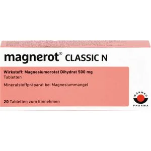 MAGNEROT CLASSIC N Tabletten 20 St