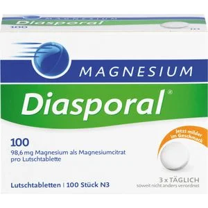 MAGNESIUM DIASPORAL 100 Lutschtabletten 100 St