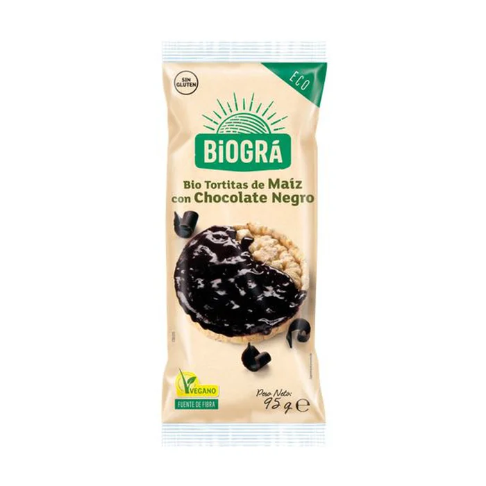 Maispfannkuchen mit Bio dunkler Schokolade 95 G